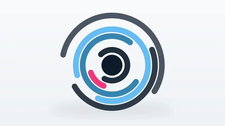 Abstract geometric illustration of concentric rings with one segment picked out.